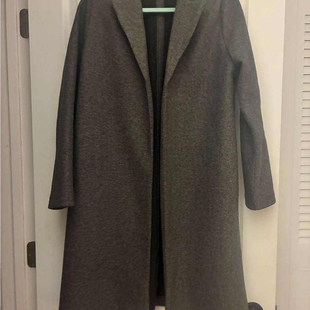 Zara Charcoal Trench Coat